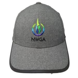 Ogio Baseball Cap Gray One Size NWGA Embroidered Performance Adjustable Hat